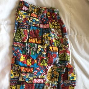Marvel comics pj pants